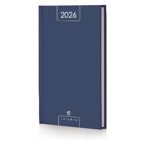 Intempo Agenda settimanale 2026 12m Gen-Dic (17x24cm) ALFA Blu 7157AF32