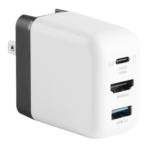 Skull Factory Caricabatterie per Nintendo SWITCH 2 Powerdock 65 Black e White SF ACC0105