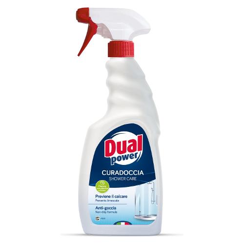 Dual Power Detergente bagno Curadoccia anticalcare flacone vapo 750 ml DS9126