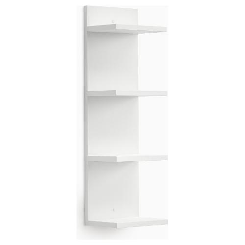Format EOLO Libreria Bianco opaco (25 x 75 h cm) Mobile KIT