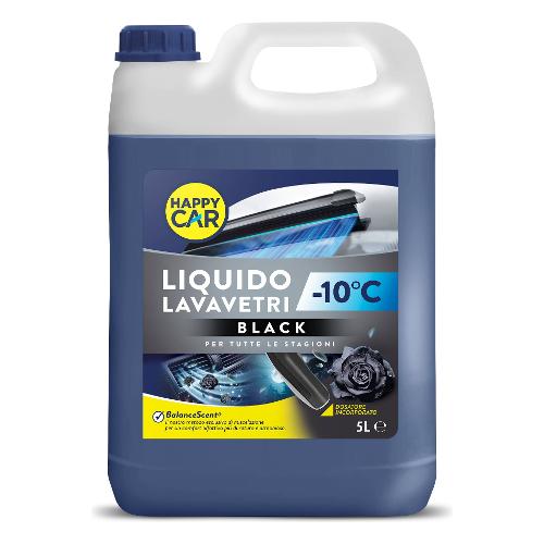 Labor Chimica Liquido vetri auto pluristagionale Black ( 5 lt ) HAPPY CAR 0022