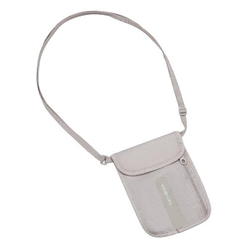 Samsonite Borsello da collo protezione RFID TA REVOLUTION Eclipse grey 157361 2957
