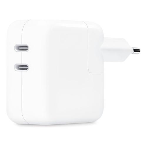 Apple Caricabatterie USB Type-C 35W Dual White MW2K3ZM A
