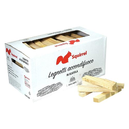 Unionsped Accendifuoco SQUIRREL GROUP Legnetti scatola 6,0 kg 801004