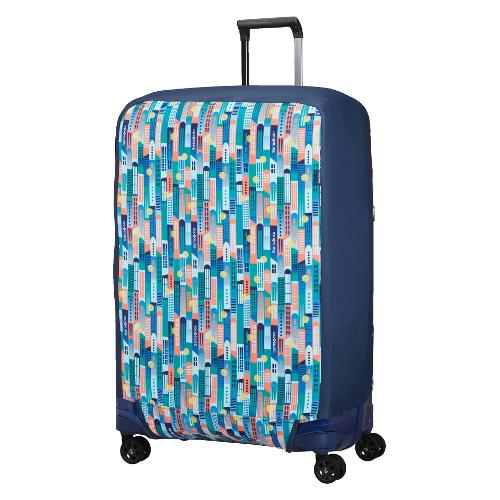 Samsonite Copri valigia (taglia L ) (75cm) pieghevole con custodia TA REVOLUTION City print 155586 T152