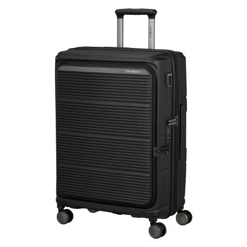Samsonite Trolley rigido espandibile tg. M (81Lt) 4 ruote (47x30x67cm) PARALUX Black 156525 1041