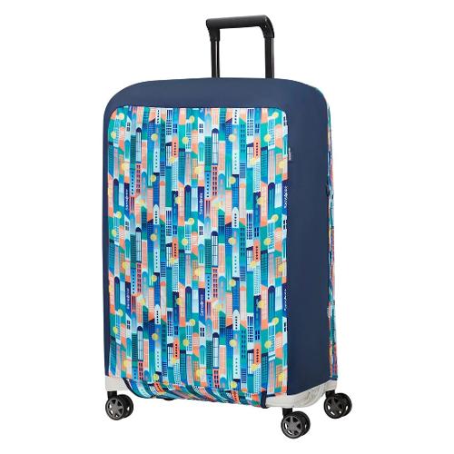 Samsonite Copri valigia (taglia M ) (69cm) pieghevole con custodia TA REVOLUTION City print 155587 T152
