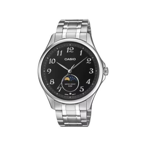 Casio Orologio Silver e Black MTP M110D 1AVER