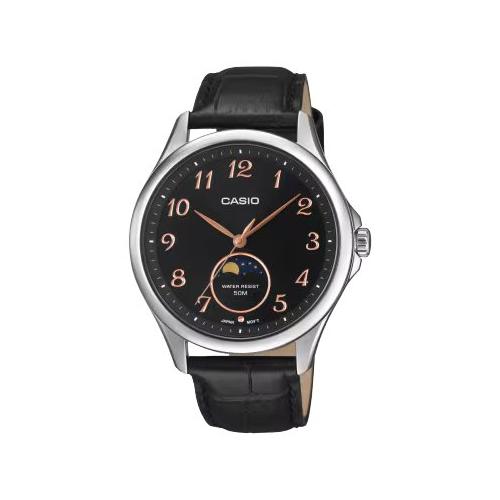Casio Orologio Black e Silver MTP M110L 1AVER