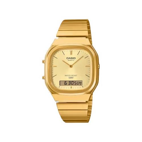 Casio Orologio VINTAGE Gold AQ 240E 9AEF