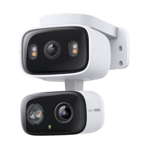 Tapo Videocamera sorveglianza Dual Lens Pan&Tilt White TC34 2K 1440p QHD