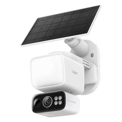 Tapo Videocamera sorveglianza Solar Powered Floodlight Pan&Tilt White C615F KIT 2K 1440p QHD