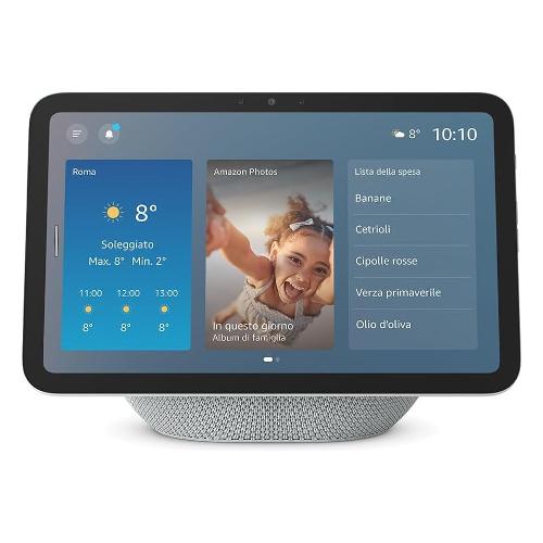 Amazon Assistente vocale ECHO SHOW 8 Newest Glacier white B0DTQWYZFF