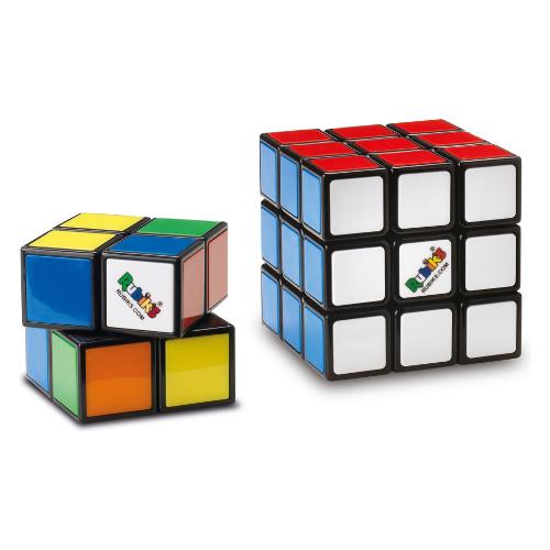 Spin Master Duo Pack Cubo Original 3x3 e Mini 2x2 RUBIK'S 6064009