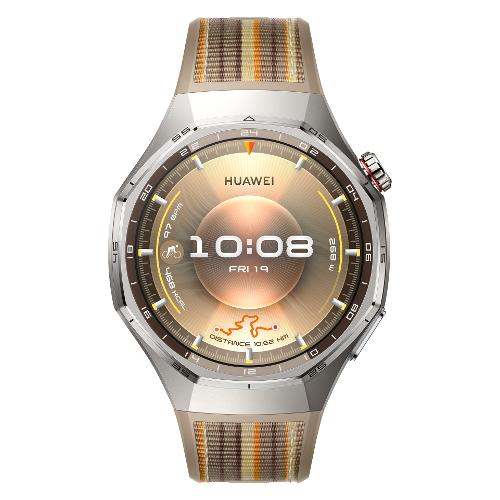 Huawei Smartwatch ( AMOLED ) WATCH GT 6 Pro Brown e Silver 46 mm 55020FTS
