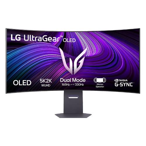 Lg Monitor 45" ( OLED 5120x2160 UWUHD 5K 165Hz ) ULTRAGEAR Curvo Black 45GX950A B AEU