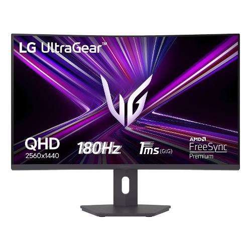 Lg Monitor 32" ( LED 2560x1440 QHD 2K 180Hz ) ULTRAGEAR Curvo Black 32G600A B AEUQ