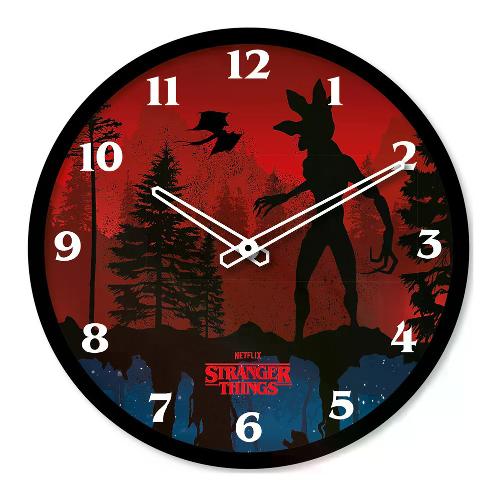 Pyramid International Orologio da parete (25cm) STRANGER THINGS Rosso e Blu GP86510