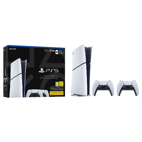 Playstation Console videogioco PLAYSTATION 5 Digital Edition Bundle 2 DualSense 825GB White 1000050120