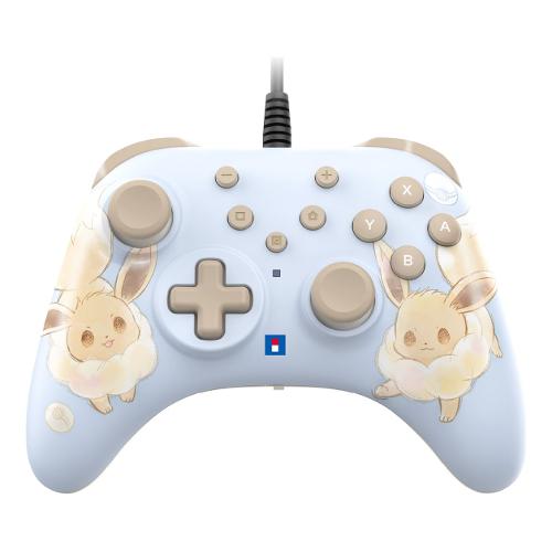 Hori Gamepad SWITCH 2 Horipad Turbo Pokemon Eevee Cottage Core Light blue e Beige NSX 083E