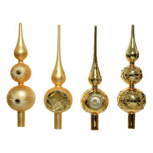 Kaemingk Puntale albero Natale (30cm) Gold Assortito 170180