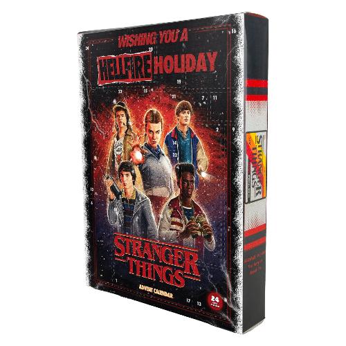 Cinereplicas Calendario avvento STRANGER THINGS Hellfire (24,5x5x33cm) CR2083