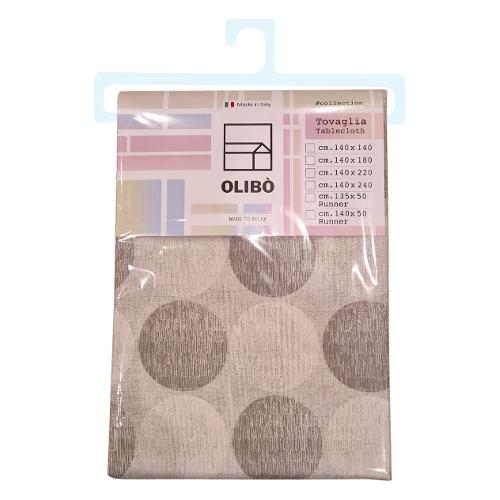 Olibò Tovaglia CALISTA Gris (180x140cm) 900001 CAGR