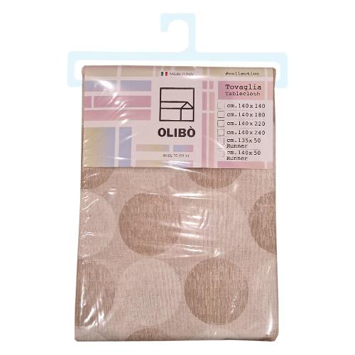 Olibò Tovaglia CALISTA Beige (240x140cm) 900004 CABE