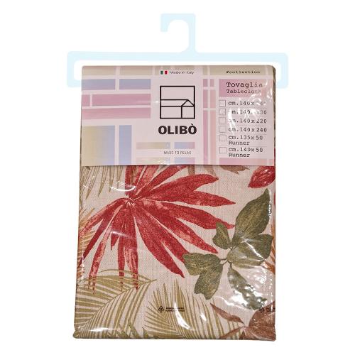 Olibò Tovaglia GUANICA Rojo (180x140cm) 900001 GURO