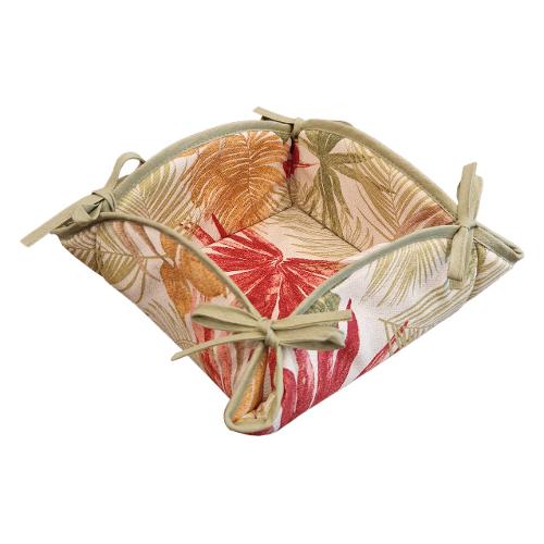 Olibò Porta pane (25x25cm) cestino GUANICA Rosso