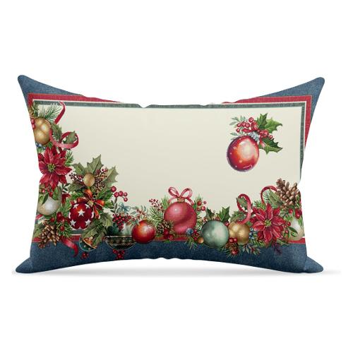 Vingi Cuscino arredo interno Natale BALL (70x40cm) P7570