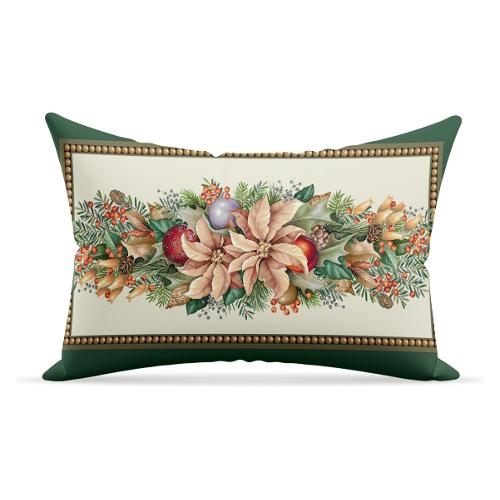Vingi Cuscino arredo interno Natale GREEN (70x40cm) P7582