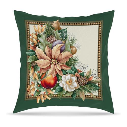 Vingi Cuscino arredo interno Natale GREEN (45x45cm) P7580