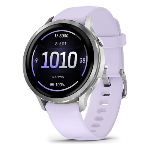 Garmin Smartwatch ( AMOLED ) VENU 4 Silver Periwinkle 41 mm 010 03013 01