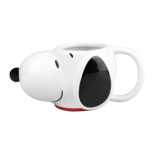 Gb Eye Tazza mug Ceramica (450ml) 3D Snoopy PEANUTS Bianco e Nero TAZ3D011