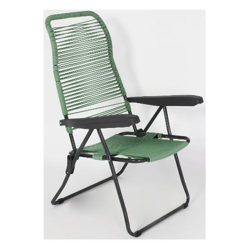 Metal F.A.R. Sedia sdraio LIPARI CORDONATA Verde salvia