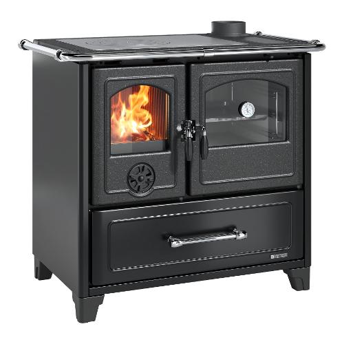 Nordica Cucina legna 8kW FAMILY VST Antracite 5 stelle (96,3x61,6x85,2cm)