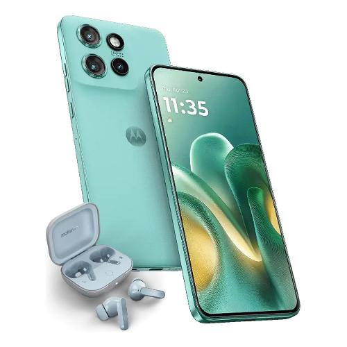 Motorola Smartphone 6,36" EDGE 60 NEO Bundle moto buds Tim 5G Pantone Frostbite ( 256GB Ram 8GB 5200mAh ) PBA80036ITA
