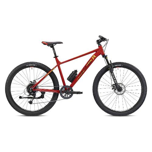 Cicli Lombardo Mountain Bike alluminio ( 9 vel ) 27,5" SESTRIERE 130 Red Lollipop Glossy DY270843 C02 (taglia 43 )