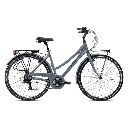 Cicli Lombardo City Bike alluminio ( 21 vel ) 28" TARANTO AGEVOLE Grey Mapace Matt DT280448 C01 (taglia 48 )