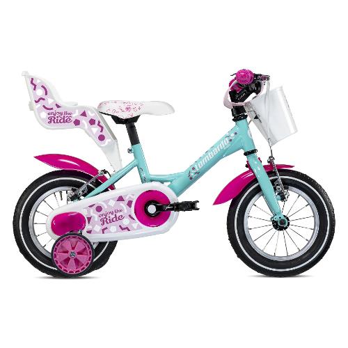 Cicli Lombardo City Bike acciaio ( 1 vel ) 12" con rotelle BAFFY Green Sugar Glossy DY120219 C02