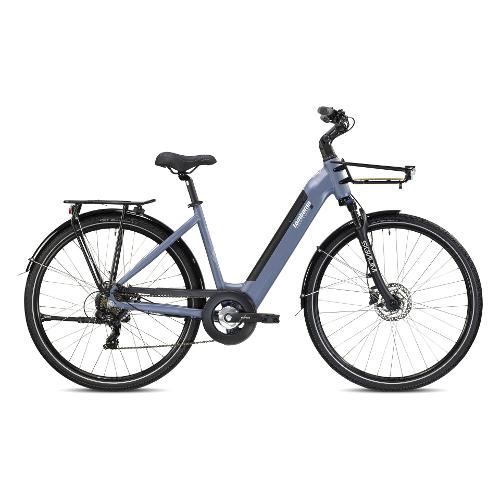 Cicli Lombardo City Bike elettrica 28" ( 36V; 17,5Ah 630Wh ) TRASTEVERE AGEVOLE Blue Indie Matt MC280844 C02 (taglia 44 )