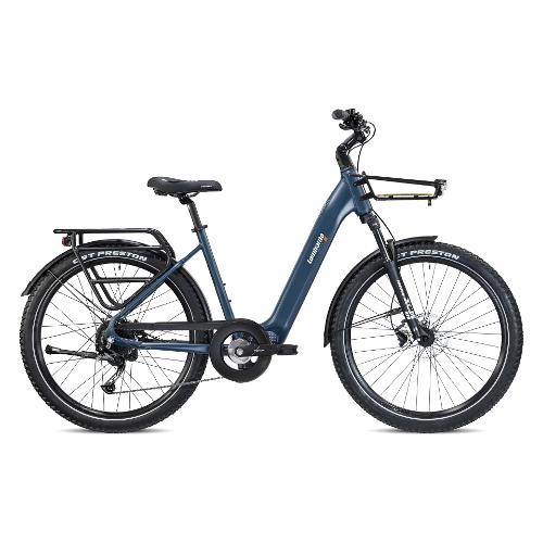 Cicli Lombardo City Bike elettrica 27,5" ( 36V; 20Ah 720Wh ) SAPRI Blue Silva Matt MC270141 C02 (taglia 41 )