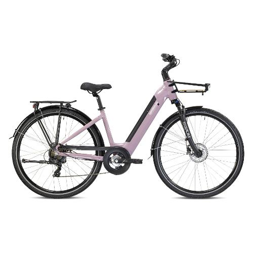 Cicli Lombardo City Bike elettrica 28" ( 36V; 17,5Ah 630Wh ) TRASTEVERE AGEVOLE Violet Glicine Glossy MC280844 C03 (taglia 44 )