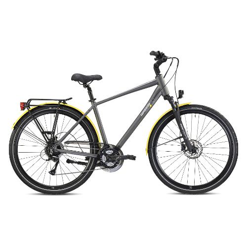 Cicli Lombardo City Bike alluminio ( 24 vel ) 28" MILANO MAN Grey Titanium Matt DT280143 C03 (taglia 43 )