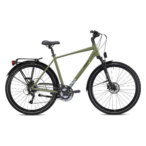 Cicli Lombardo City Bike alluminio ( 24 vel ) 28" MILANO MAN Green Veg Matt DT280143 C02 (taglia 43 )