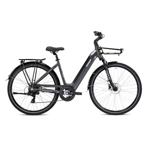 Cicli Lombardo City Bike elettrica 28" ( 36V; 17,5Ah 630Wh ) TRASTEVERE AGEVOLE Grey Titanium Matt MC280848 C01 (taglia 48 )