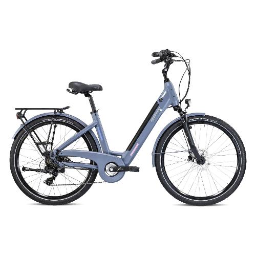 Cicli Lombardo City Bike elettrica 26" ( 36V; 14Ah 504Wh ) TRASTEVERE AGEVOLE Blue Indie Matt MC260144 C03 (taglia 44 )