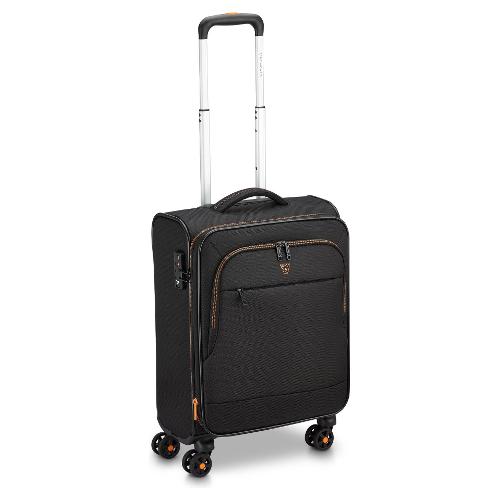 Roncato Trolley cabina morbido tg. S 4 ruote FLYOVER Nero 41411301