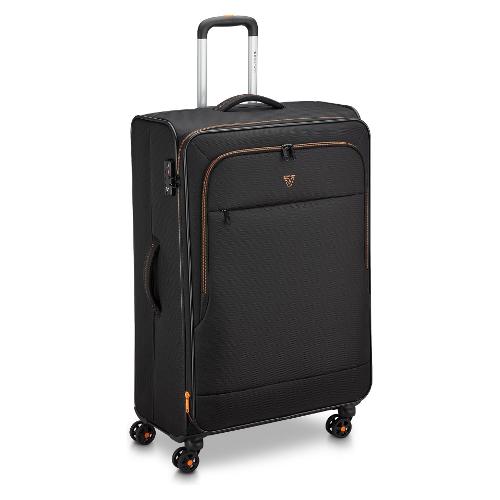 Roncato Trolley morbido tg. L 4 ruote FLYOVER Nero 41411101